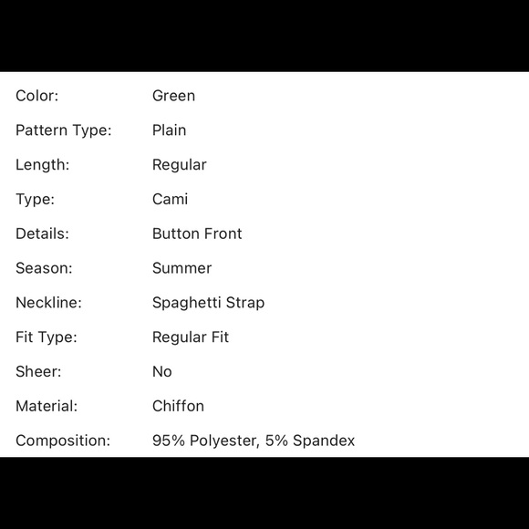 🔥2for$25🔥Plus Button front cami - Picture 7 of 7